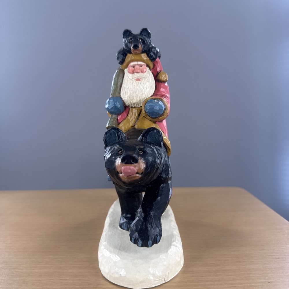 House Hatten Santa Riding Bear Figurine 561/5000 Christmas Holiday Decor‎ 1996 - Picture 4 of 8